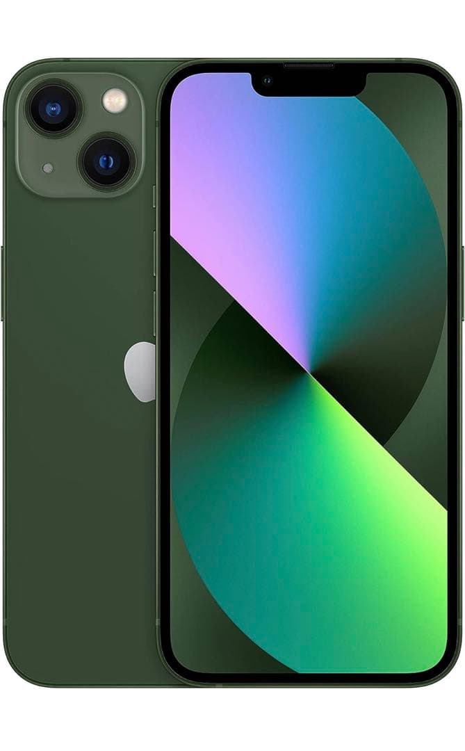 iPhone 13 グリーン 128 GB SIMフリー　バッテリー100%