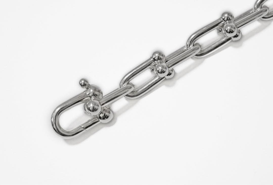 Tiffany ハードウェア ラージリンク ブレスレット 14コマ 箱・ケース