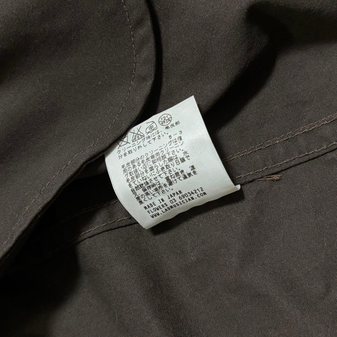 【希少】 モッズコート LAD MUSICIAN コヨーテファー ブラウン 美品