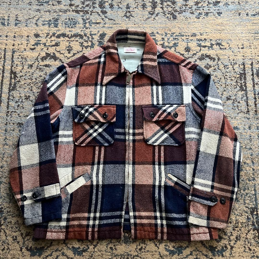 60s fire brother ウール シャツ ジャケット cpo 50s