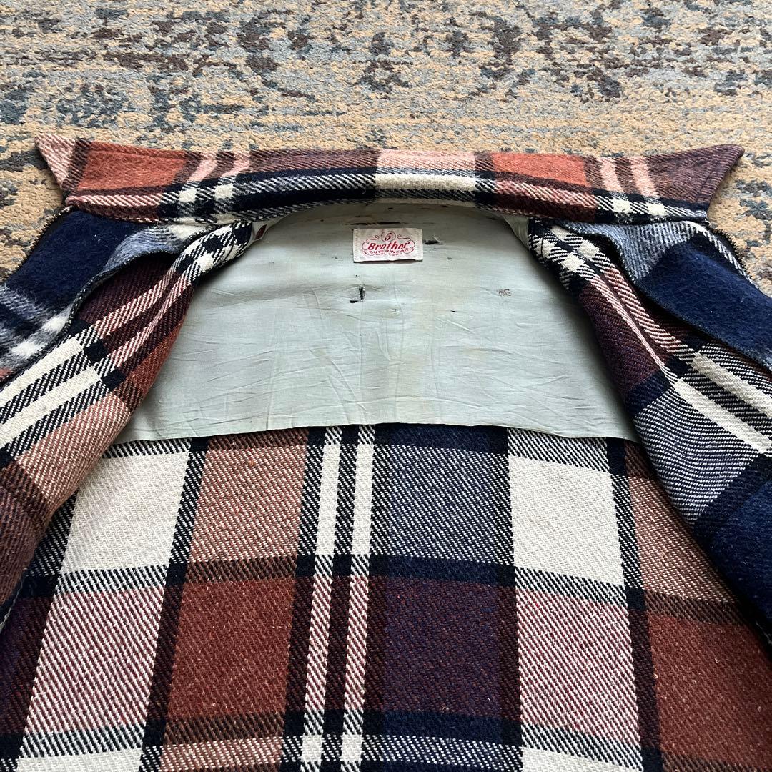 60s fire brother ウール シャツ ジャケット cpo 50s