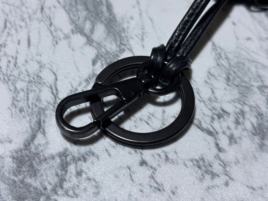 n*n様 ボッテガヴェネタ イントレチャート キーリング ケース ブラック