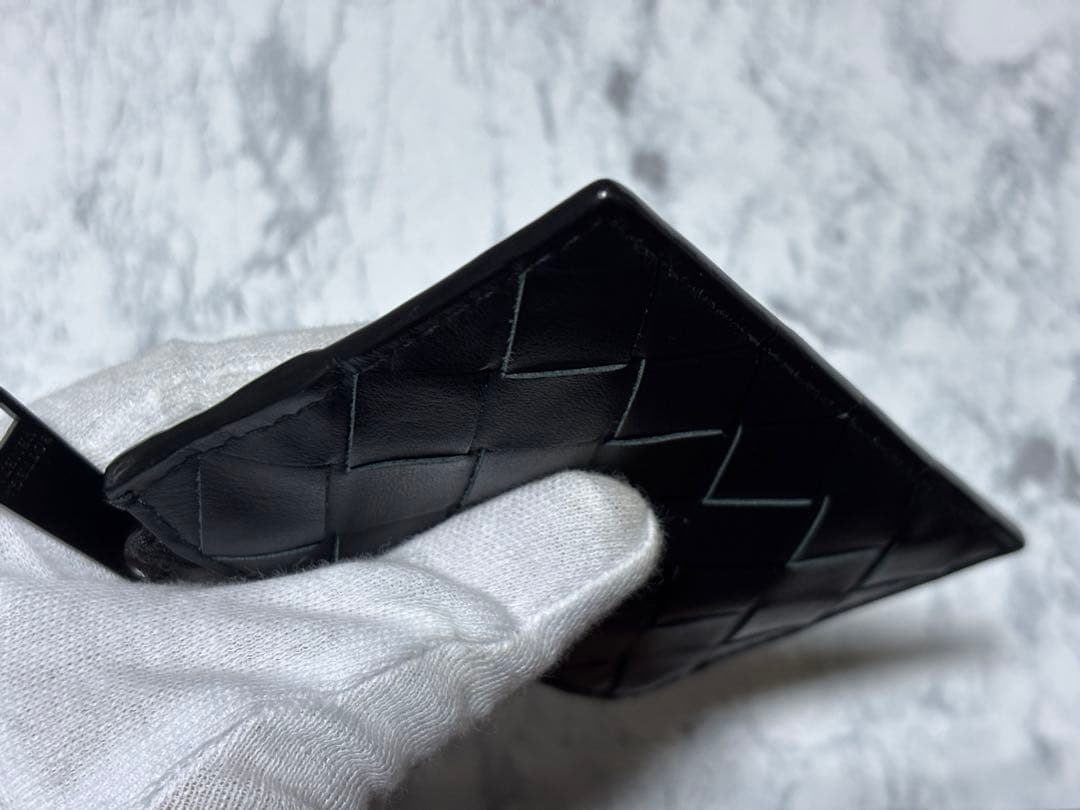 n*n様 ボッテガヴェネタ イントレチャート キーリング ケース ブラック