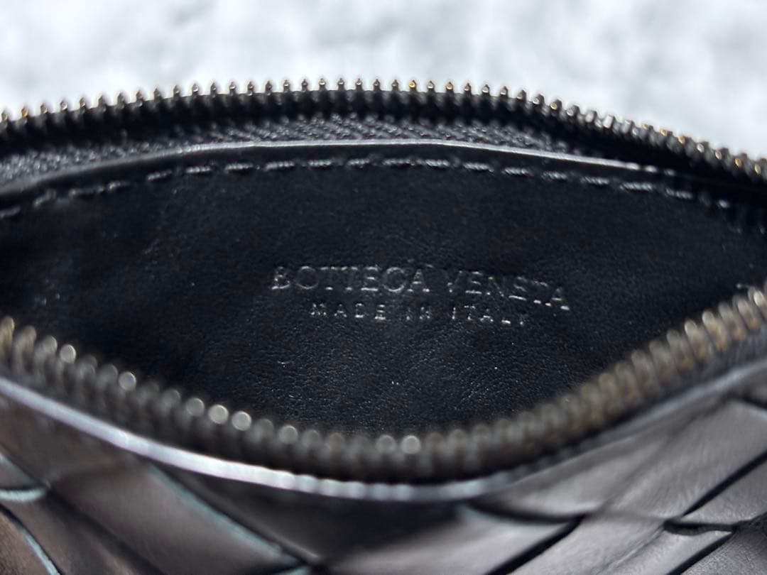 n*n様 ボッテガヴェネタ イントレチャート キーリング ケース ブラック