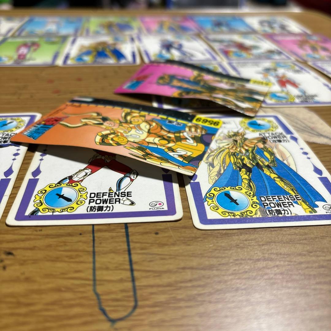 ☆当時物☆聖闘士星矢　カードダス 1980年代　不二家　34枚