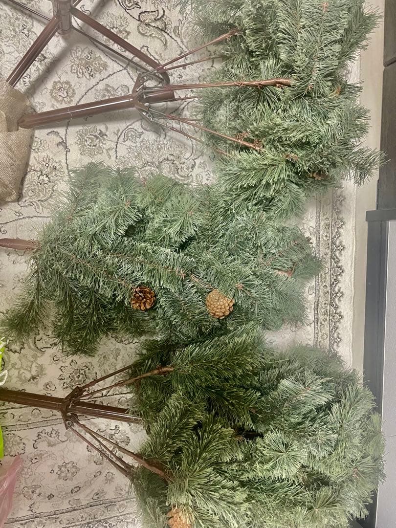 ライト付き クリスマスツリー 約150cm