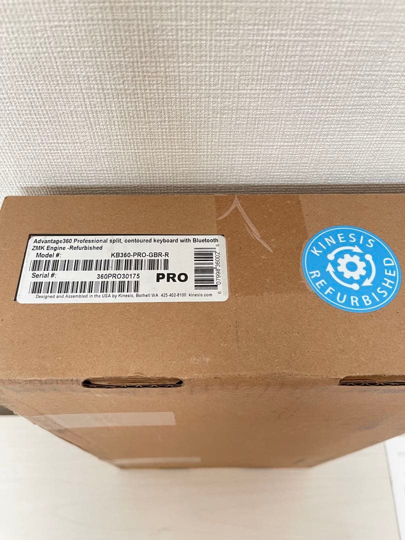 kinesis advantage 360 pro / palm padsセット