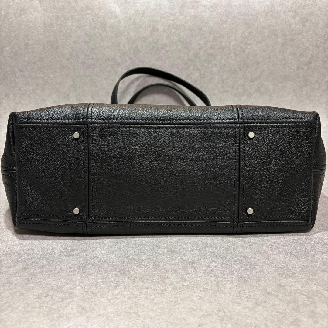 タグ付き⭐︎アニアリ トートバッグ レザー ブラック