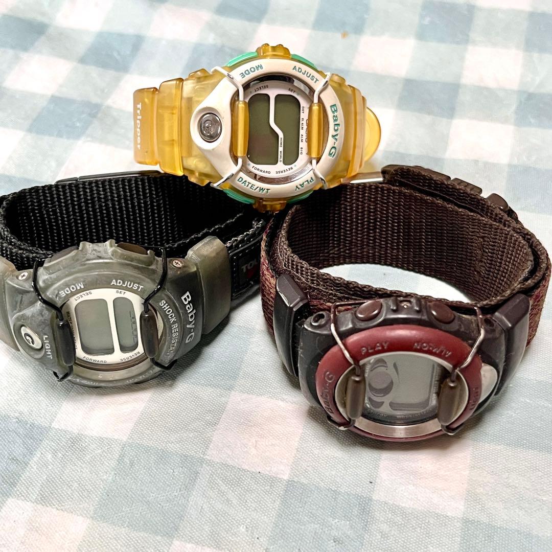 未確認ジャンク☆SEIKO、CITIZEN、Baby-G、TIMEX等32点