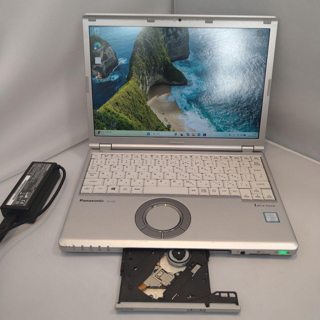 レッツノート CF-SZ6 第7世代i5 メモリ8GB SSD256GB ＤＶＤ