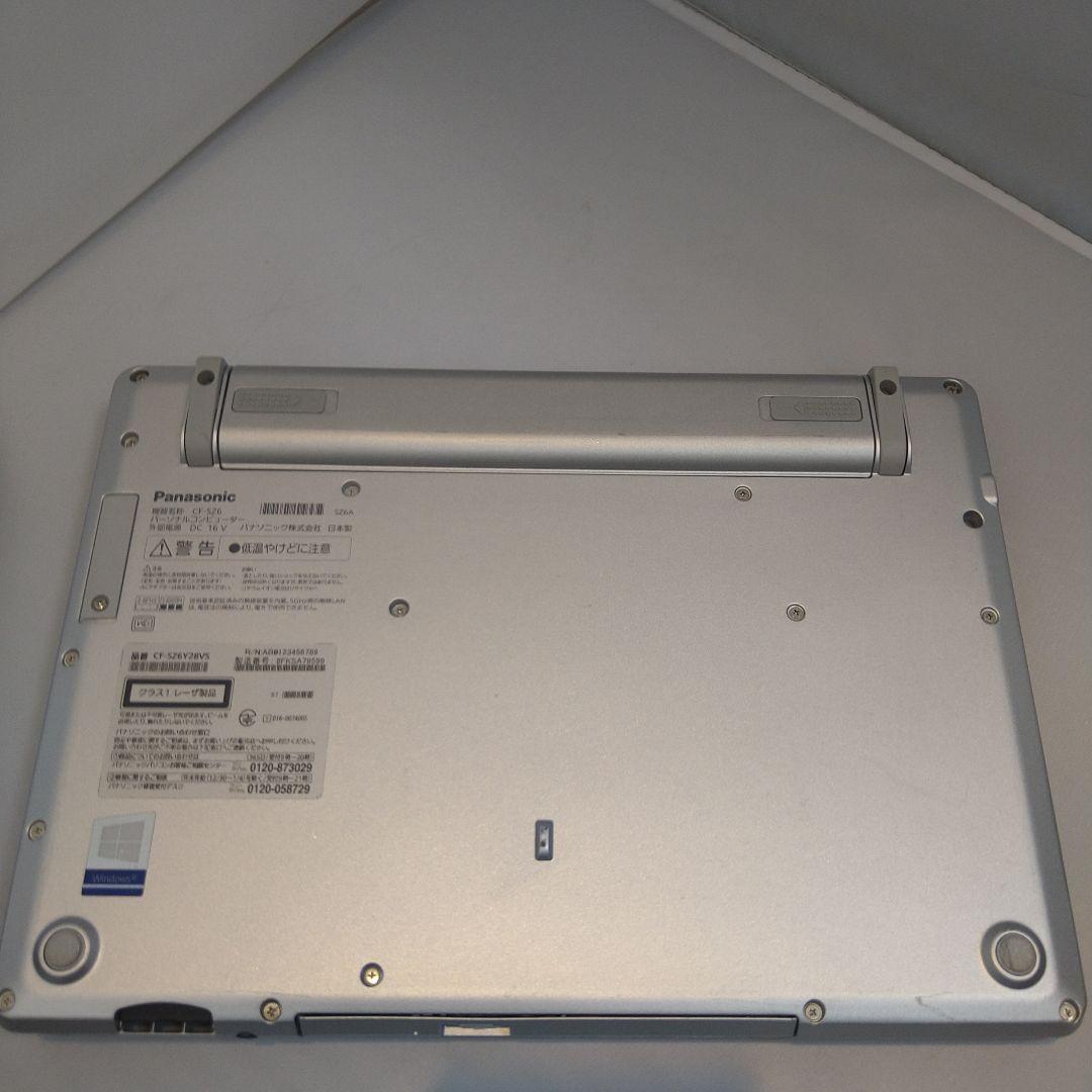 レッツノート CF-SZ6 第7世代i5 メモリ8GB SSD256GB ＤＶＤ