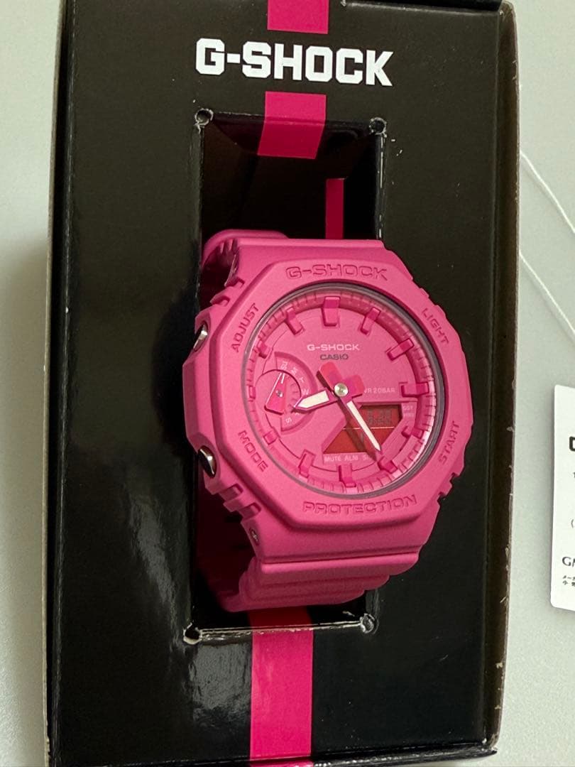 G-SHOCK GMA-S2100P-4AJR ネオブライト ピンク新品未使用