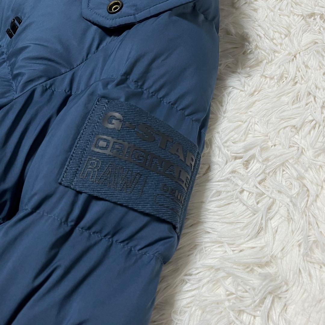 極美品 G-STAR RAW 近年モデル 2way 中綿 ダウンジャケット M