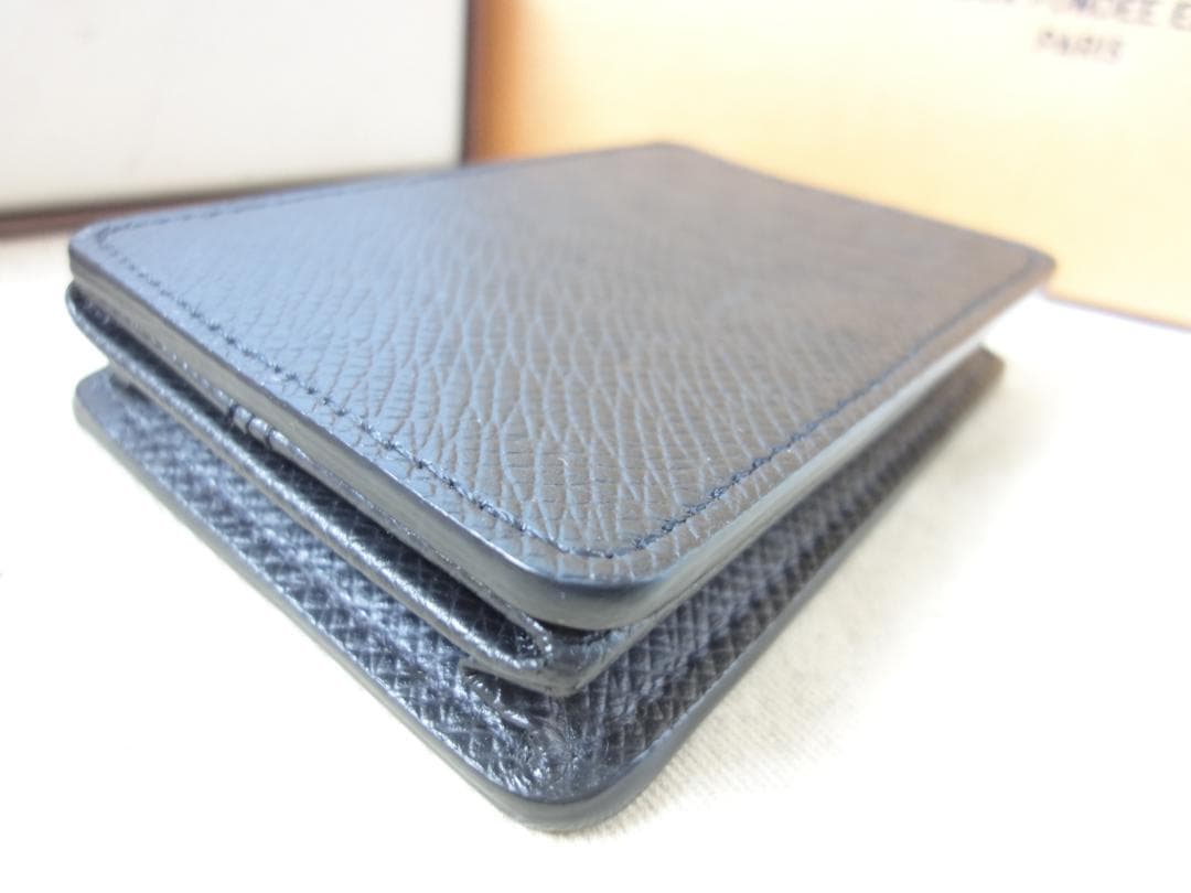 超美品☆超希少☆ヴィトン【タイガ】新型ケース【レザー パース】A54