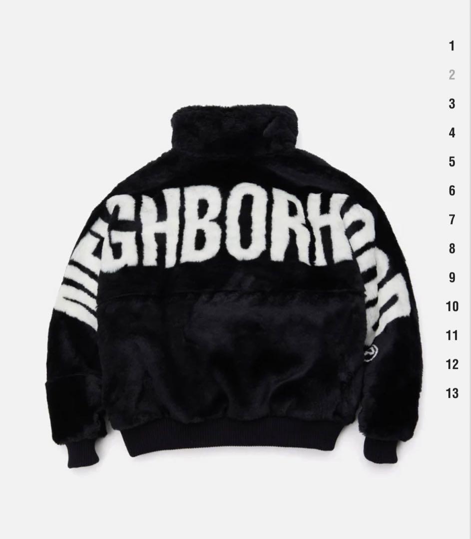 NEIGHBORHOOD FUR LOGO JACKET 23AW 試着のみ