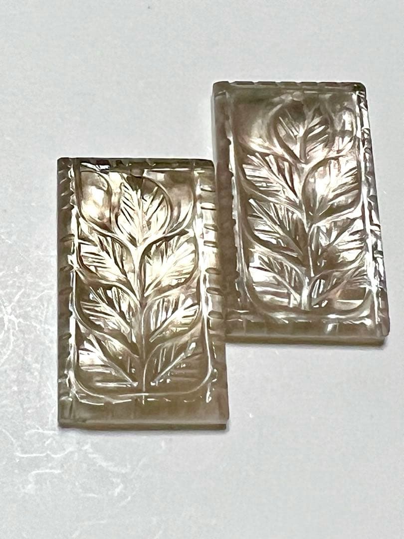 Kaya❤️ヘリコニアリーフ、ムーンカービング　14kgfチャーム