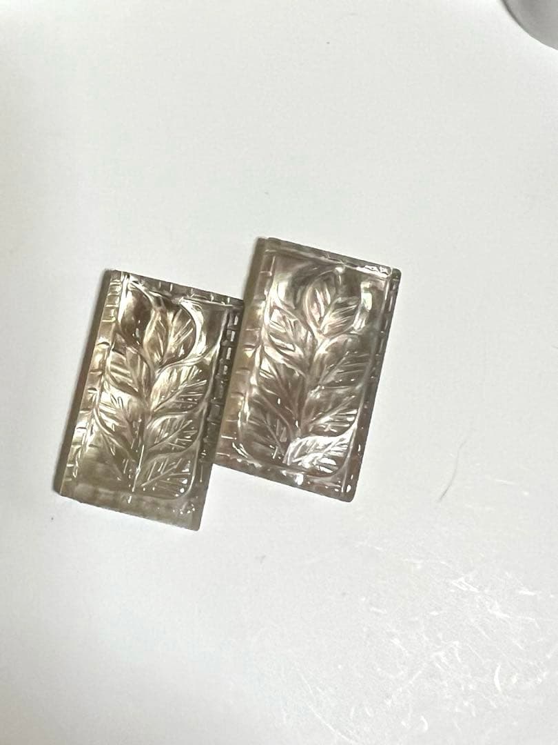 Kaya❤️ヘリコニアリーフ、ムーンカービング　14kgfチャーム