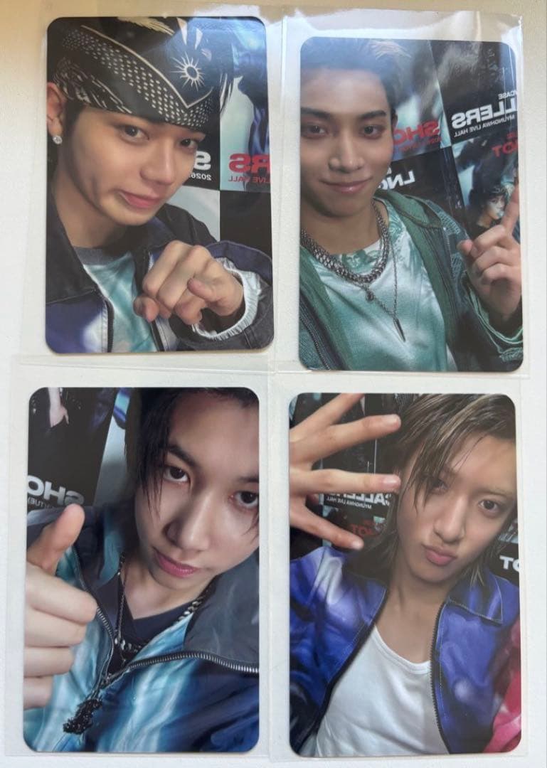 Lngshot makestar トレカ　4枚