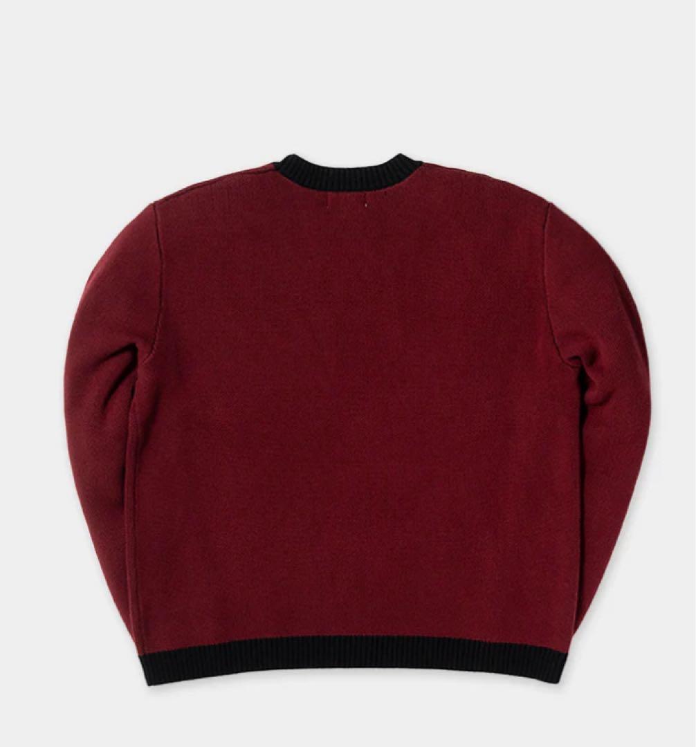 トップス iDea OUROBOROS KNIT SWEATER (Red)