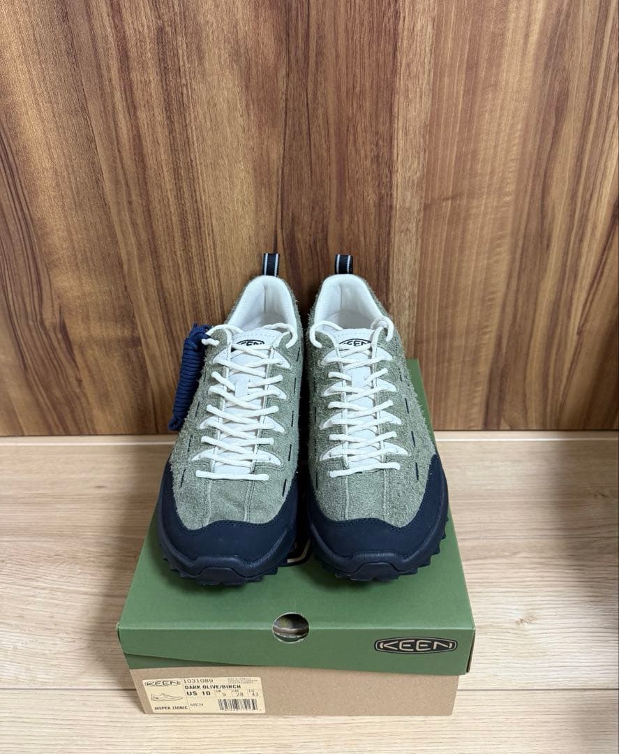 Keen ジャスパー ザイオニック zionicトレッキング 28cm オリーブ