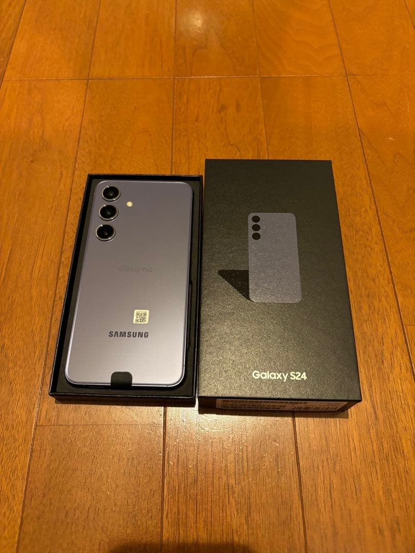 Samsung Galaxy S24 パープル 本体　新品未使用　docomo