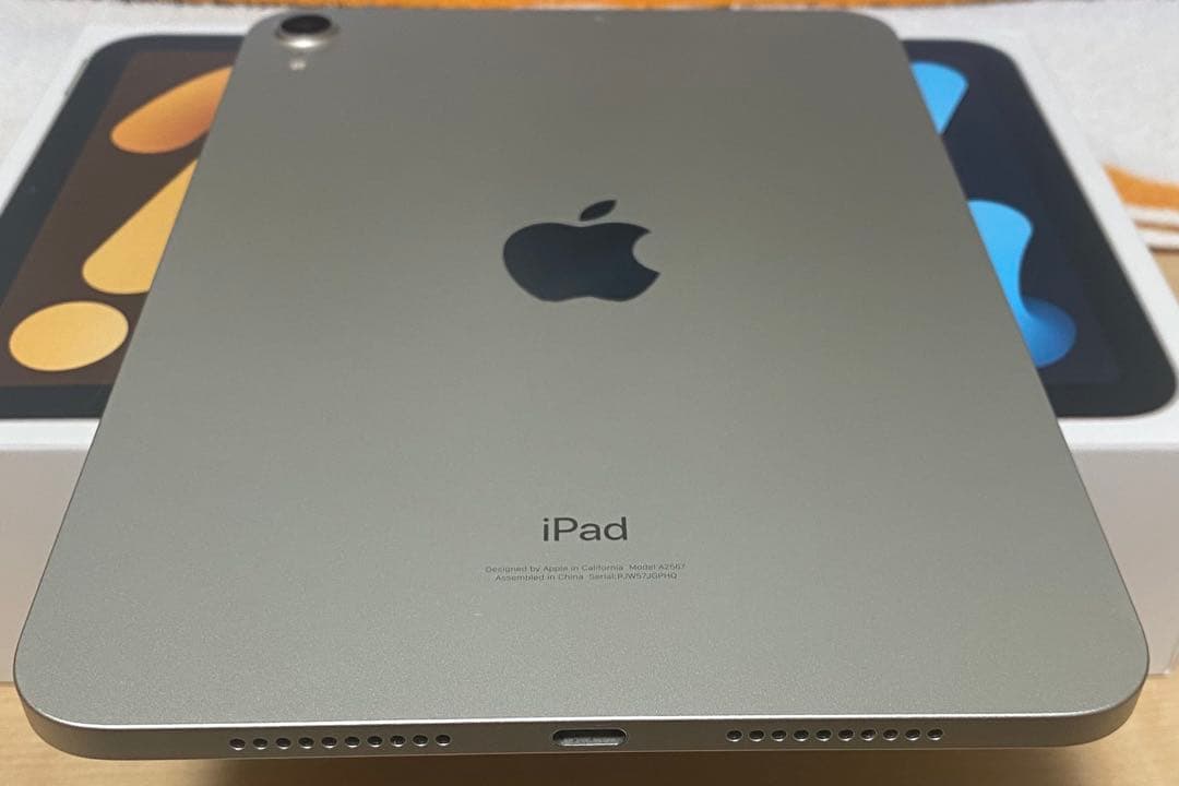 【ジャンク】iPad mini 第6世代 Wi-Fi 256GB スターライト