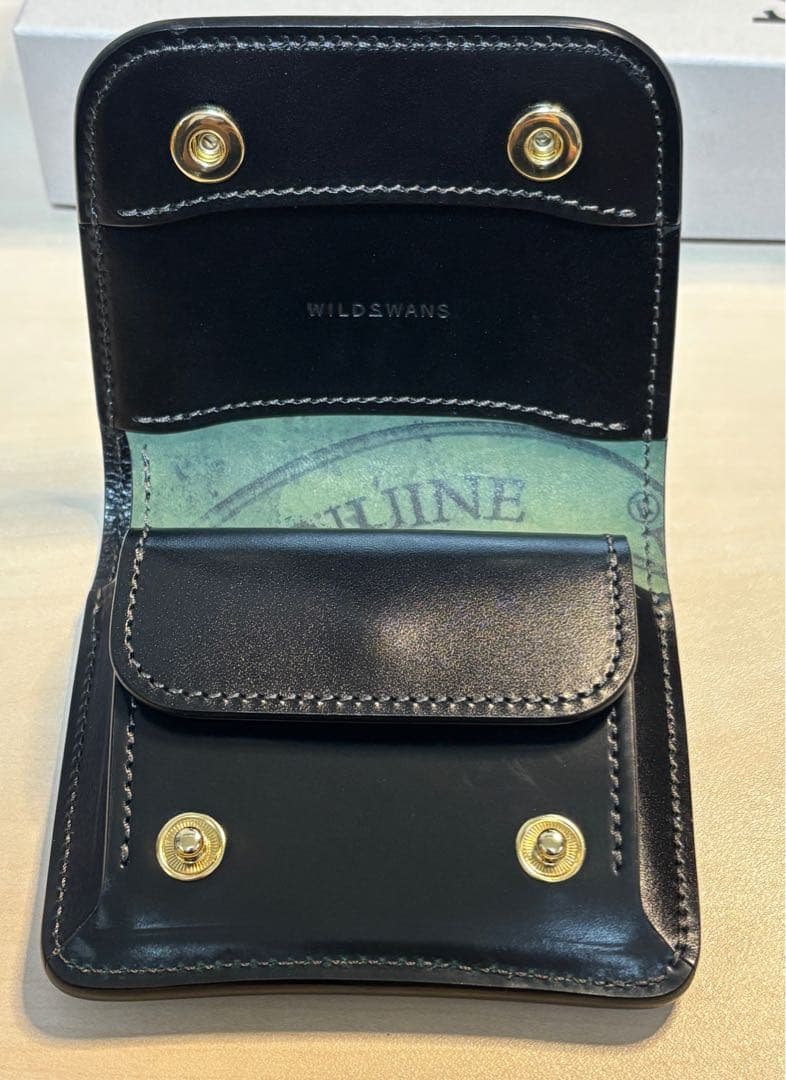 WILDSWANS CASA カーサ コードバン×型押しサドル インテンスブルー