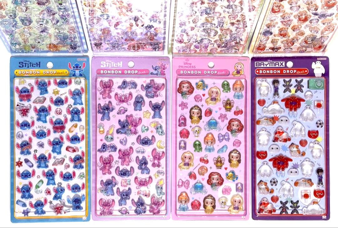【希少】正規品 ボンボンドロップシール ディズニー8種セット コンプリート