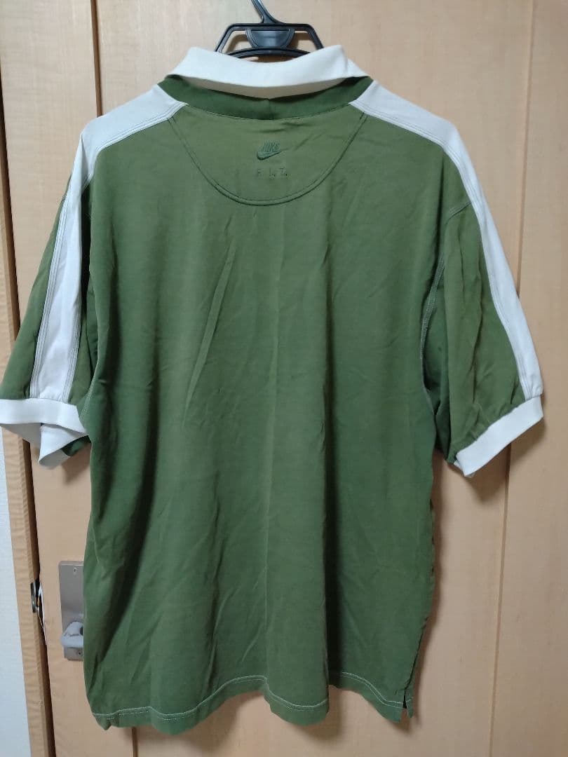 ナイキ アンドレ・アガシDri-FIT ビンテージポロシャツ オリーブグリーン