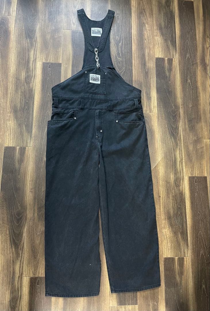 Maurice Malone オーバーオール　モーリス・マローン　黒　Ｌ