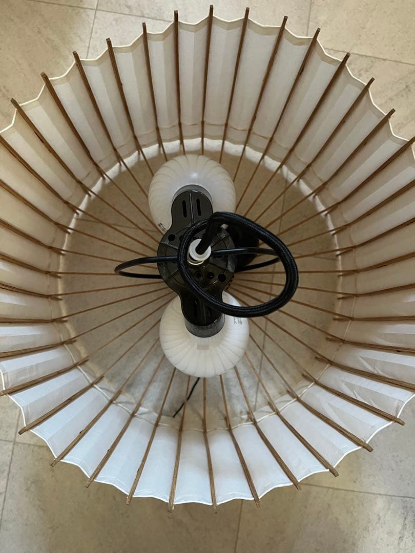 最終価格　定価5万円　天井照明　和紙　ライト　竹製