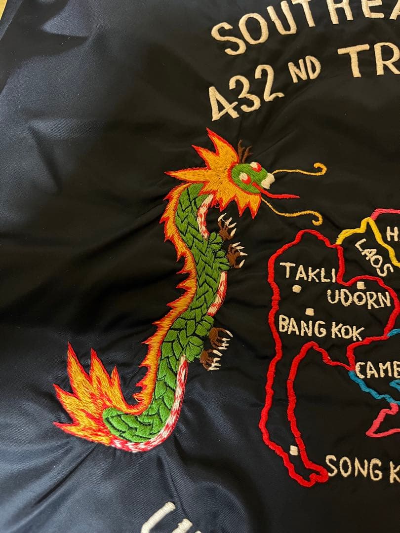 スーベニアジャケット オリジナル 60's タイ スカ ベトジャン ビンテージ