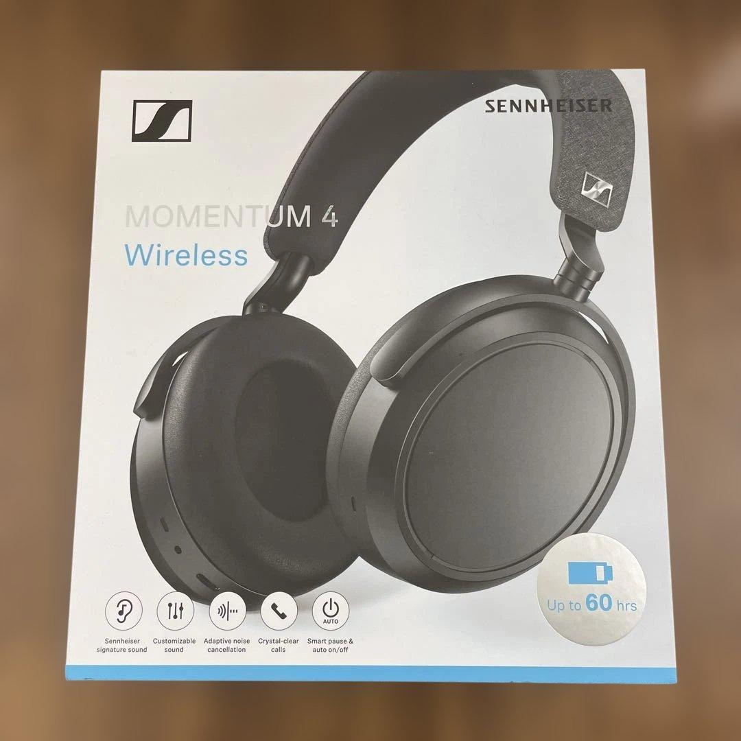 10323 未開封SENNHEISER MOMENTUM 4 Wireless黒