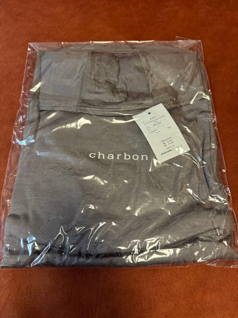 charbon シャルボン WOOL SOLID HOODIE サイズL