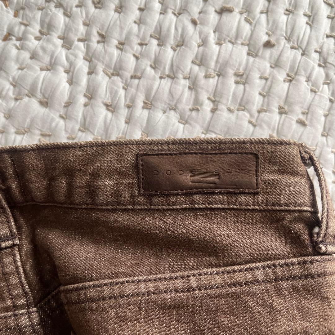 パンツ THE SHISHIKUI / BASIC JEANS BROWN 25