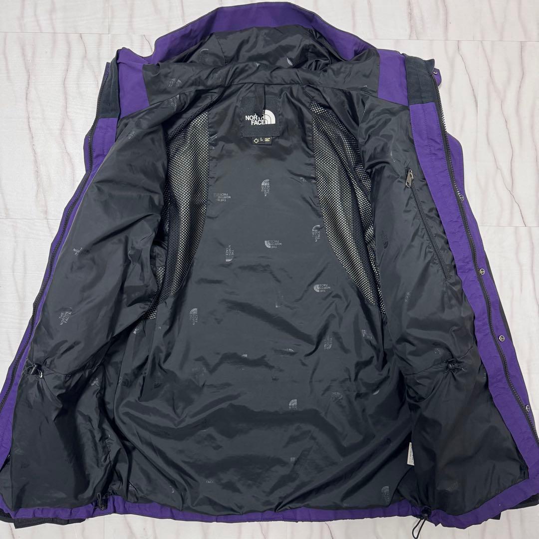 美品✨希少色L ノースフェイス マウンテンライトジャケット パーカー パープル