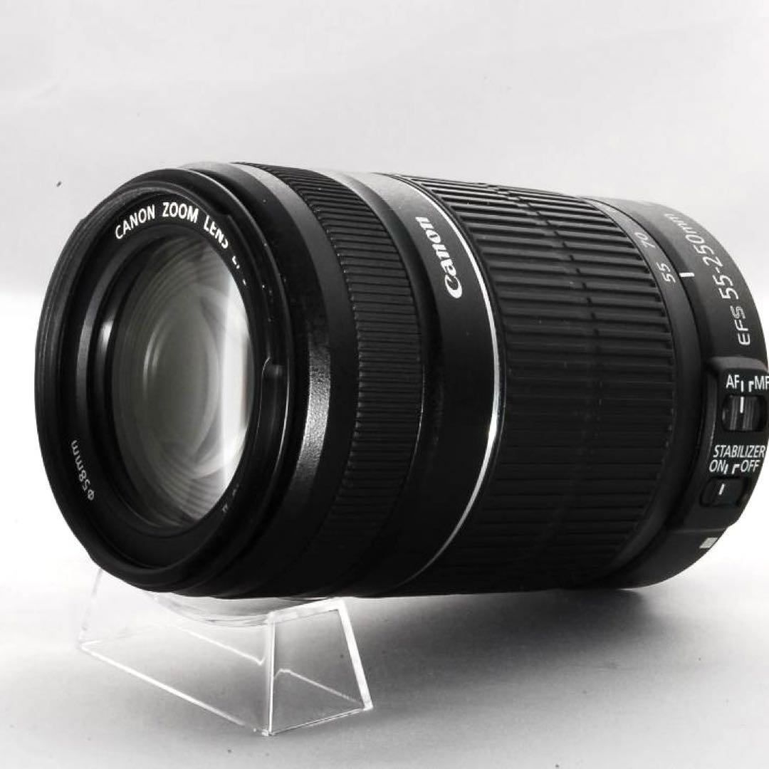 ☘️美品☘️Canon EF-S 55-250mm IS II 手ぶれ補正望遠