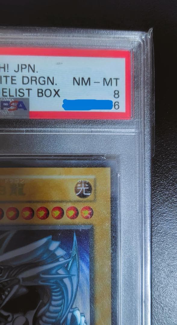 【おさるのジョージ】青眼の白龍 ステンレス PSA8