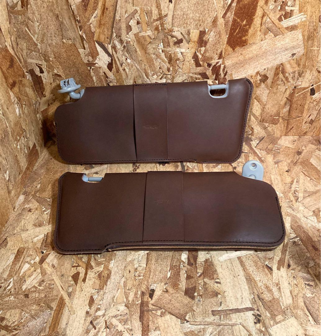 りり◇新型ジムニー3点セット◇ブラウン、ステッチ黒、刻印カタカナ