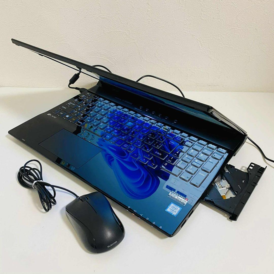 Y78 NECノートパソコン i5メモリ8G高速 Windows11オフィス付き