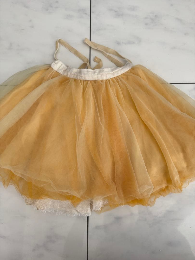 マールマール ディズニーチュチュドレス イエロー ベル