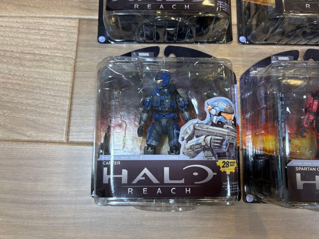 マクファーレントイズ HALO REACH シリーズ2 フィギュア4体セット