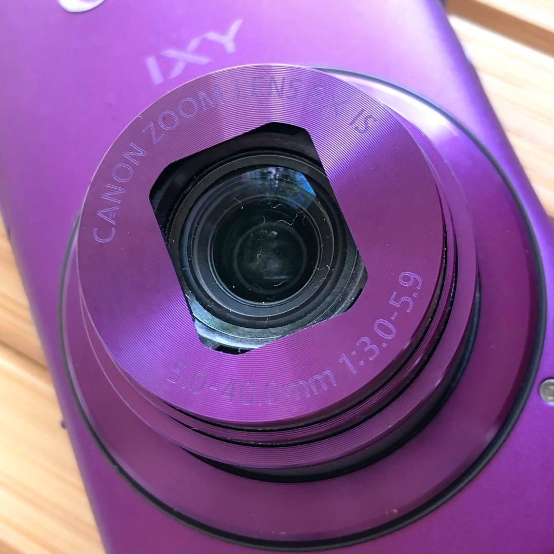 Canon キャノン　IXY600F パープル