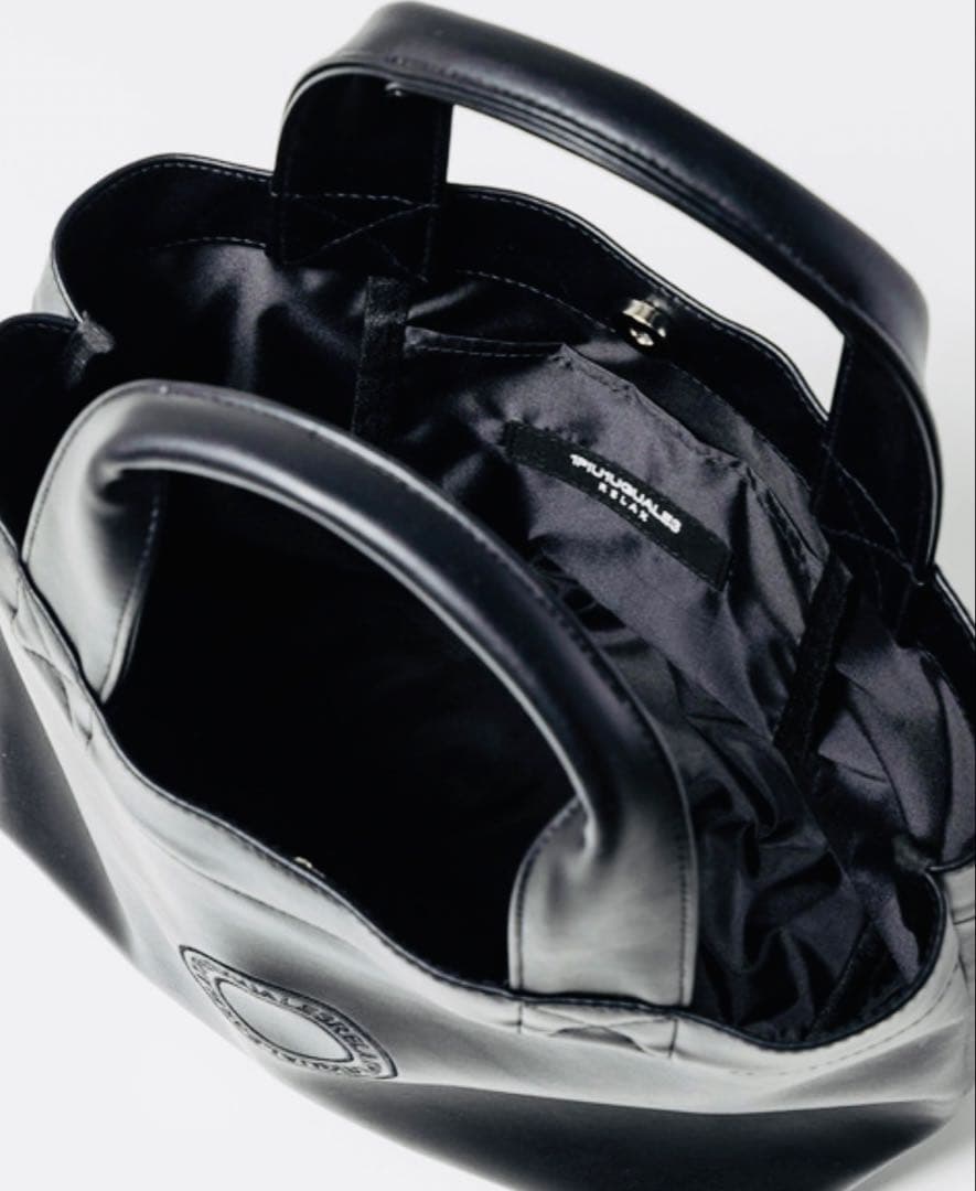 アルゴン様1PIU1UGUALE3RELAXサークルロゴハンドバッグトートバッグ