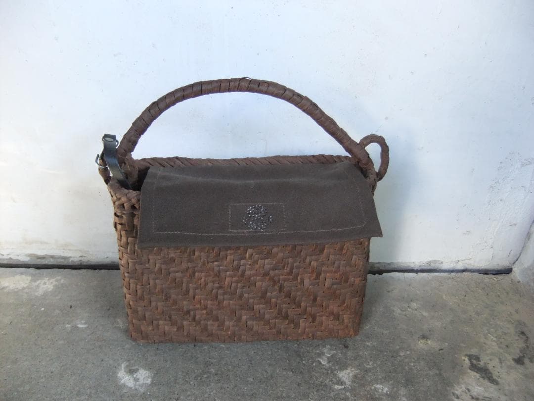 「みかん様」専用　福島県三島産 山葡萄かご　ワンハンドル　２way