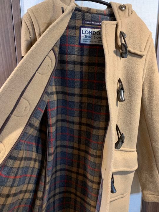 【未使用】LONDON TRADITION　ダッフルコート　キャメル