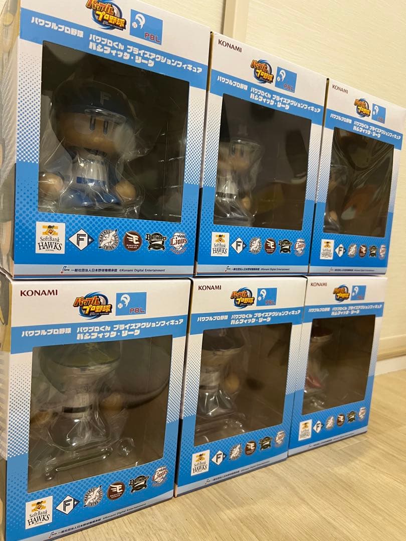 【新品未開封】　パワプロ　プライズフィギュア　まとめ売り