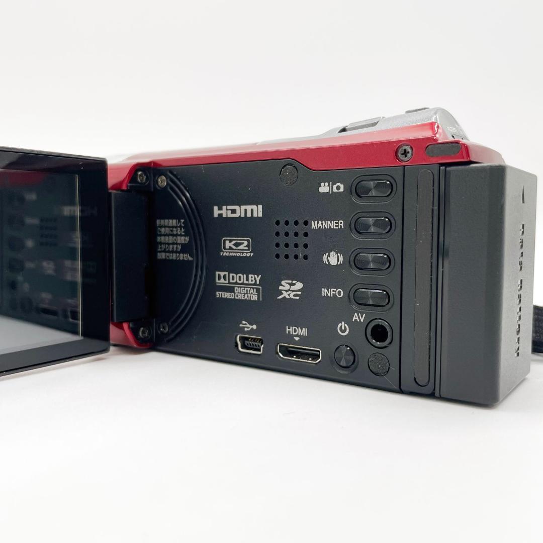 JVC KENWOOD ビデオカメラ EVERIO 32GB GZ-E765-R