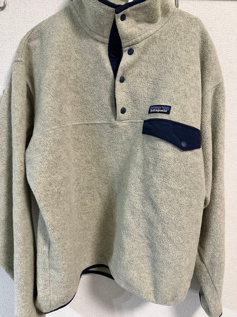 Patagonia フリース ハーフジップ ベージュ