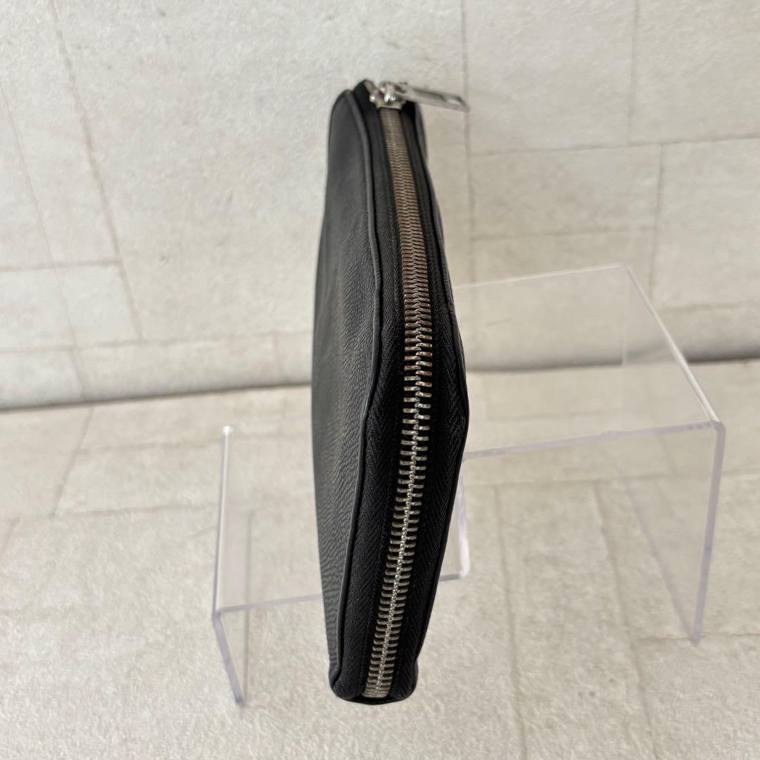 人気！メゾンマルジェラ☆　フォーステッチ　L字ファスナー　長財布　１２カード